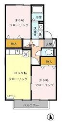 大場駅 バス4分  柏谷口下車：停歩3分 2階の物件間取画像